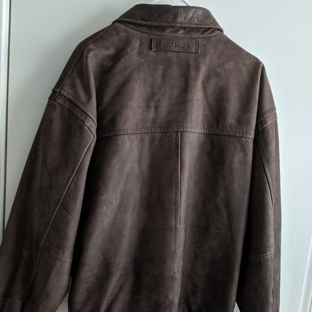Nautica leather jacket